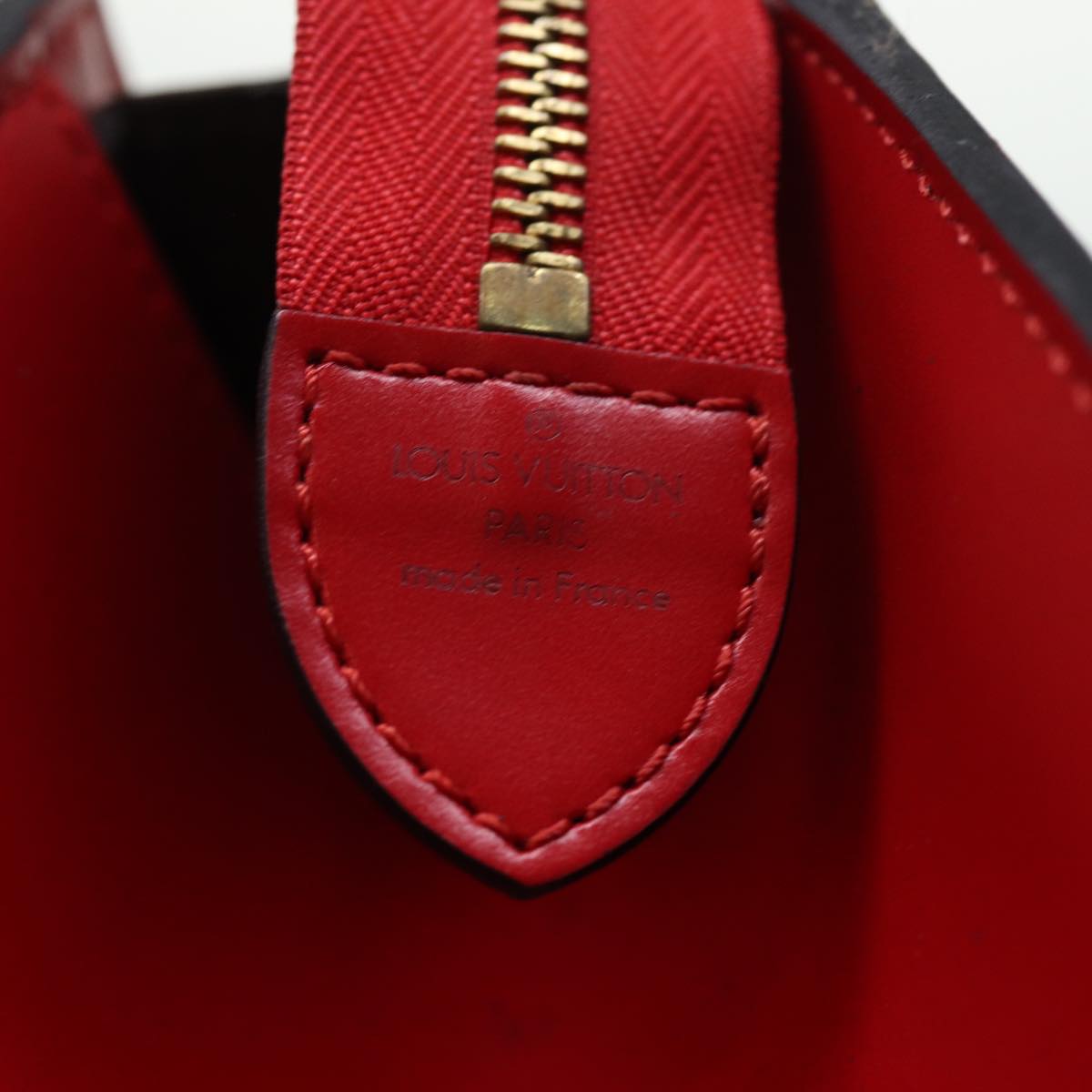 LOUIS VUITTON Epi Riviera Hand Bag Red M48187 LV 75273