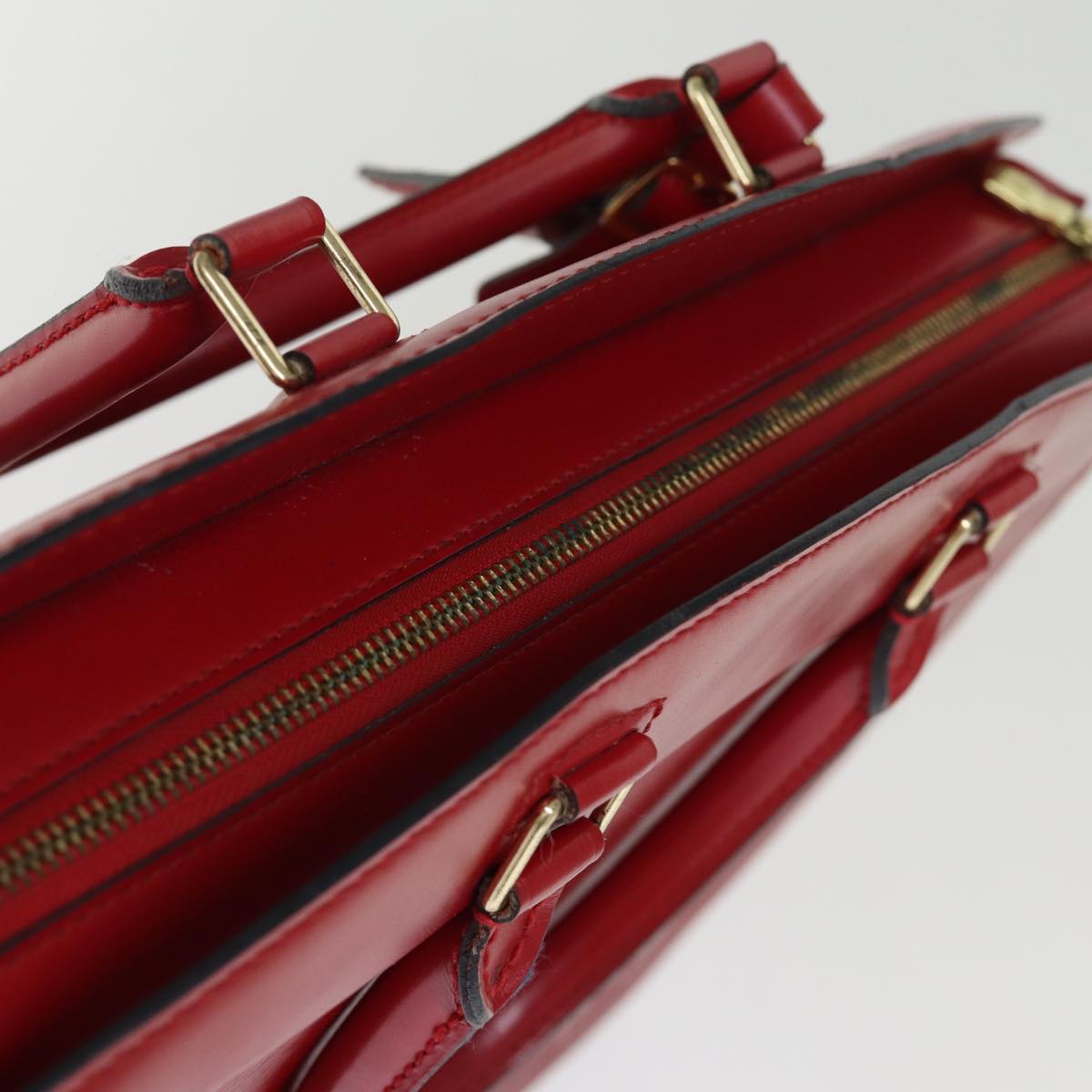 LOUIS VUITTON Epi Riviera Hand Bag Red M48187 LV 75273