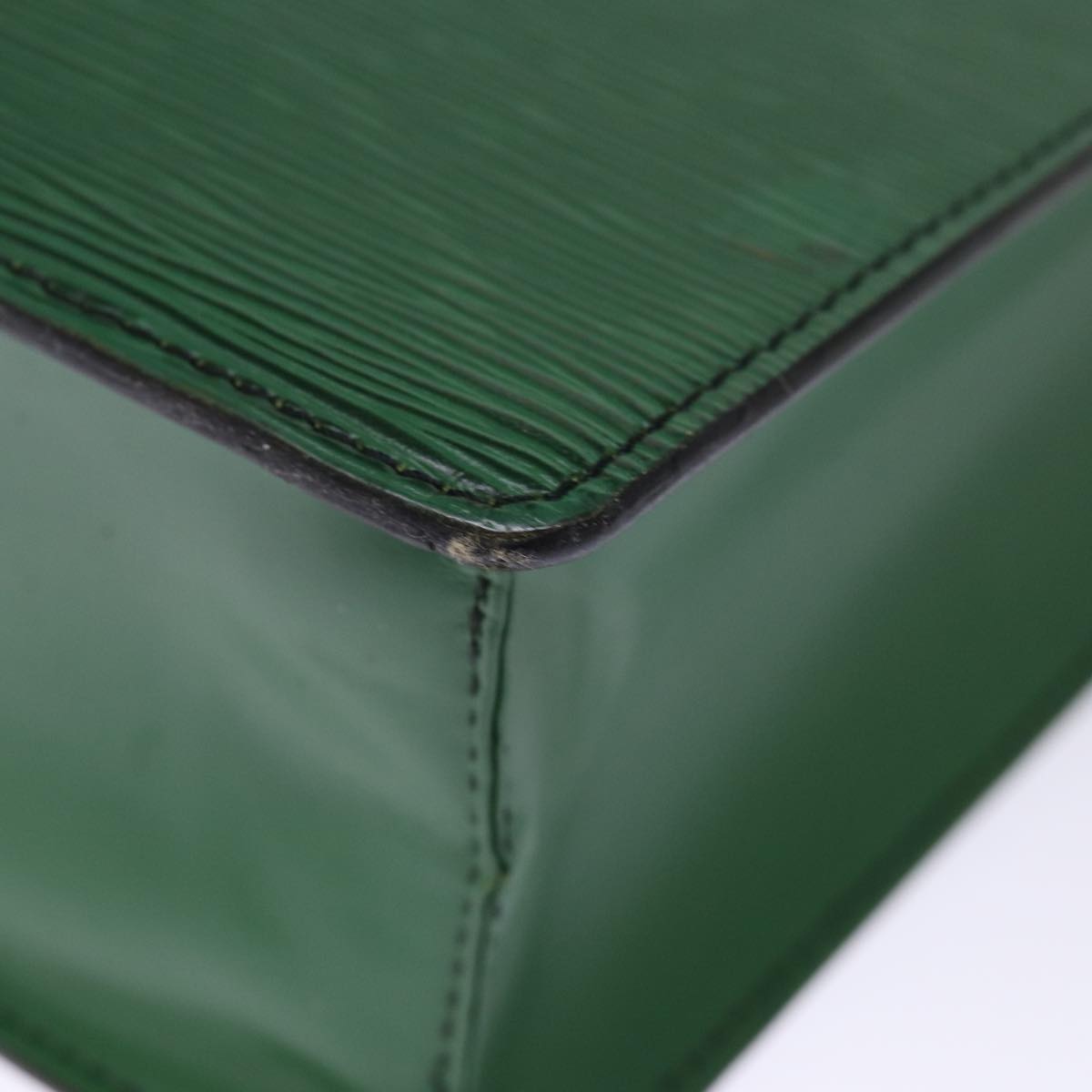 LOUIS VUITTON Epi Sac Plat Hand Bag Green M59084 LV 75274