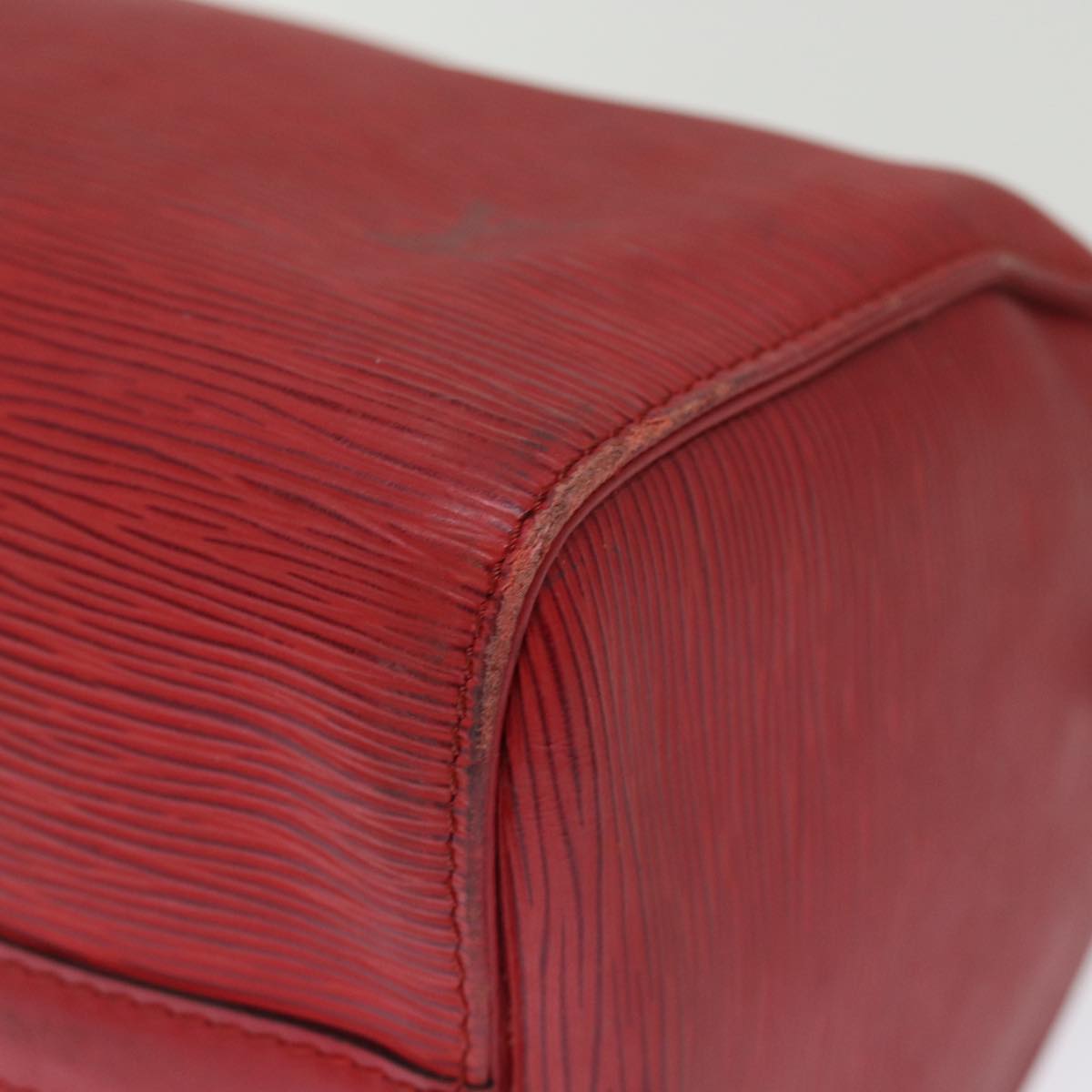 LOUIS VUITTON Epi Speedy 25 Hand Bag Castilian Red M43017 LV 75277