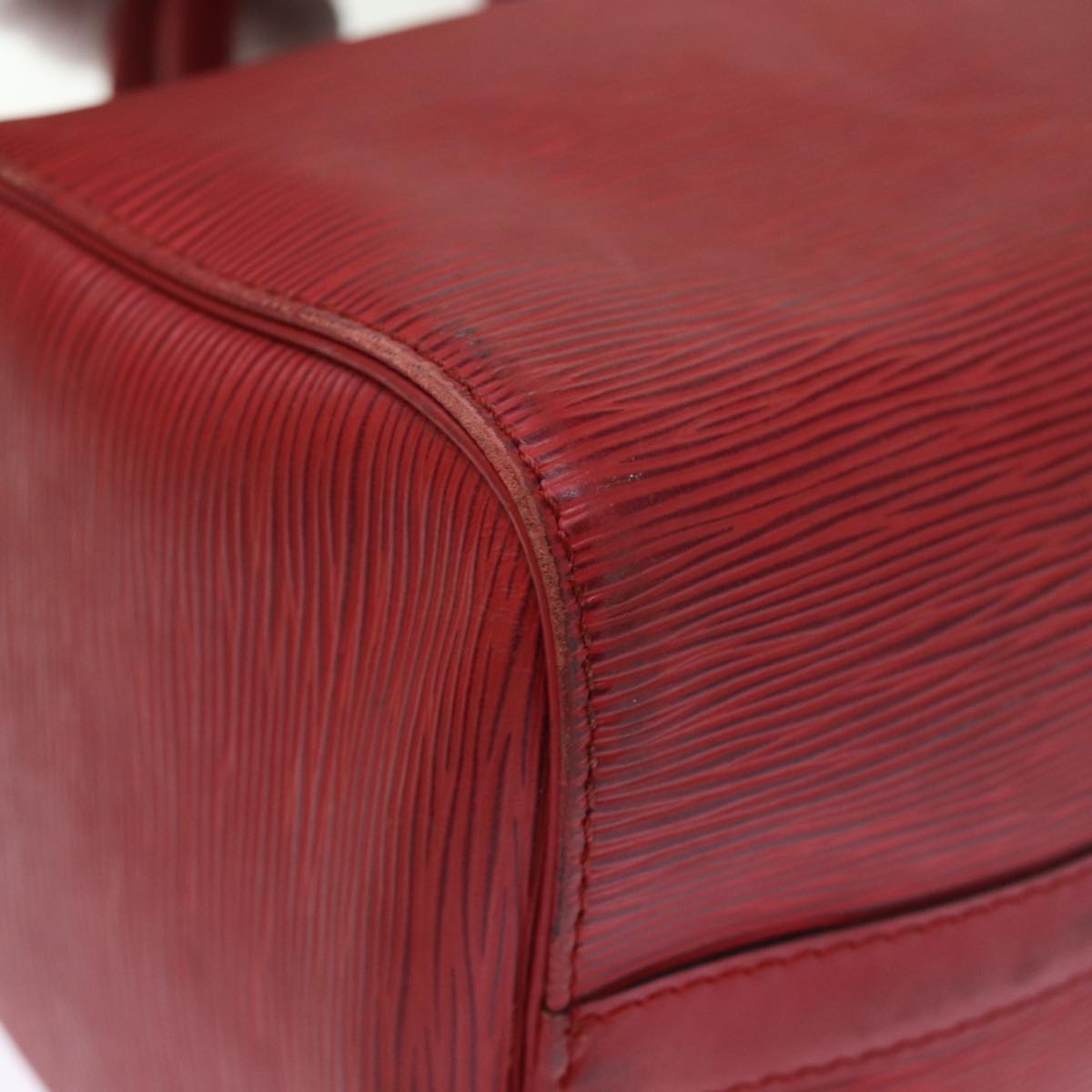 LOUIS VUITTON Epi Speedy 25 Hand Bag Castilian Red M43017 LV 75277