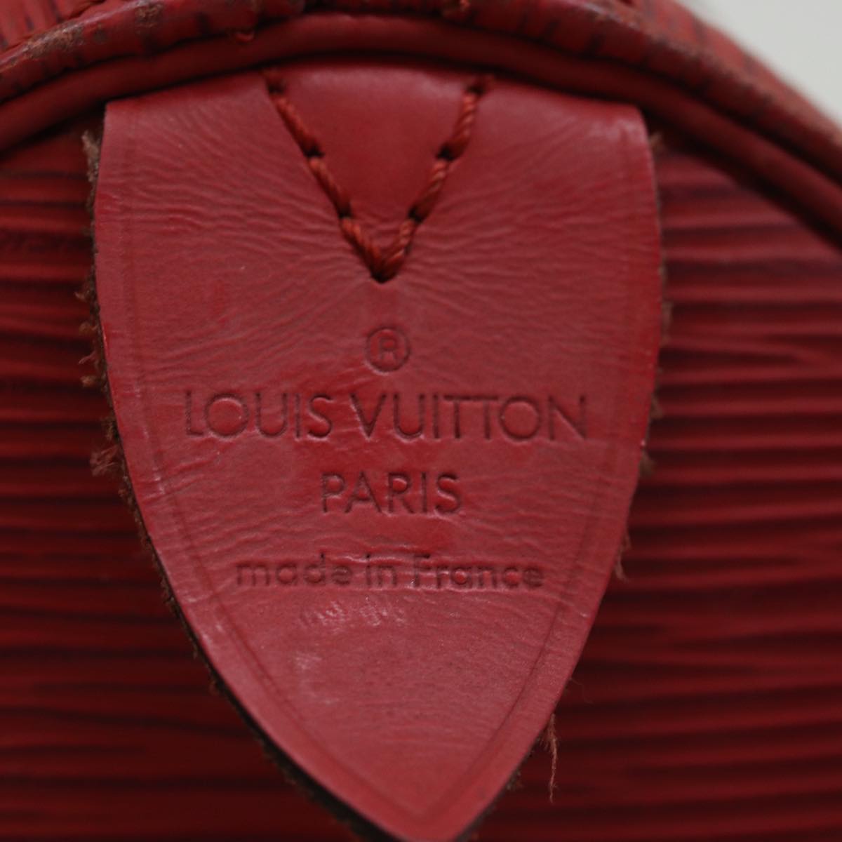 LOUIS VUITTON Epi Speedy 25 Hand Bag Castilian Red M43017 LV 75277