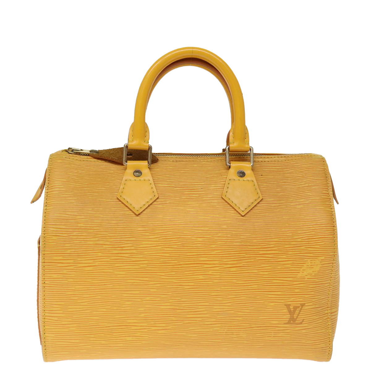 LOUIS VUITTON Epi Speedy 25 Hand Bag Tassili Yellow M43019 LV 75278