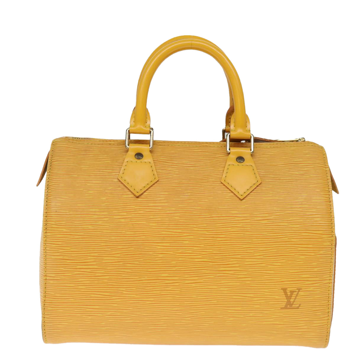 LOUIS VUITTON Epi Speedy 25 Hand Bag Tassili Yellow M43019 LV 75278
