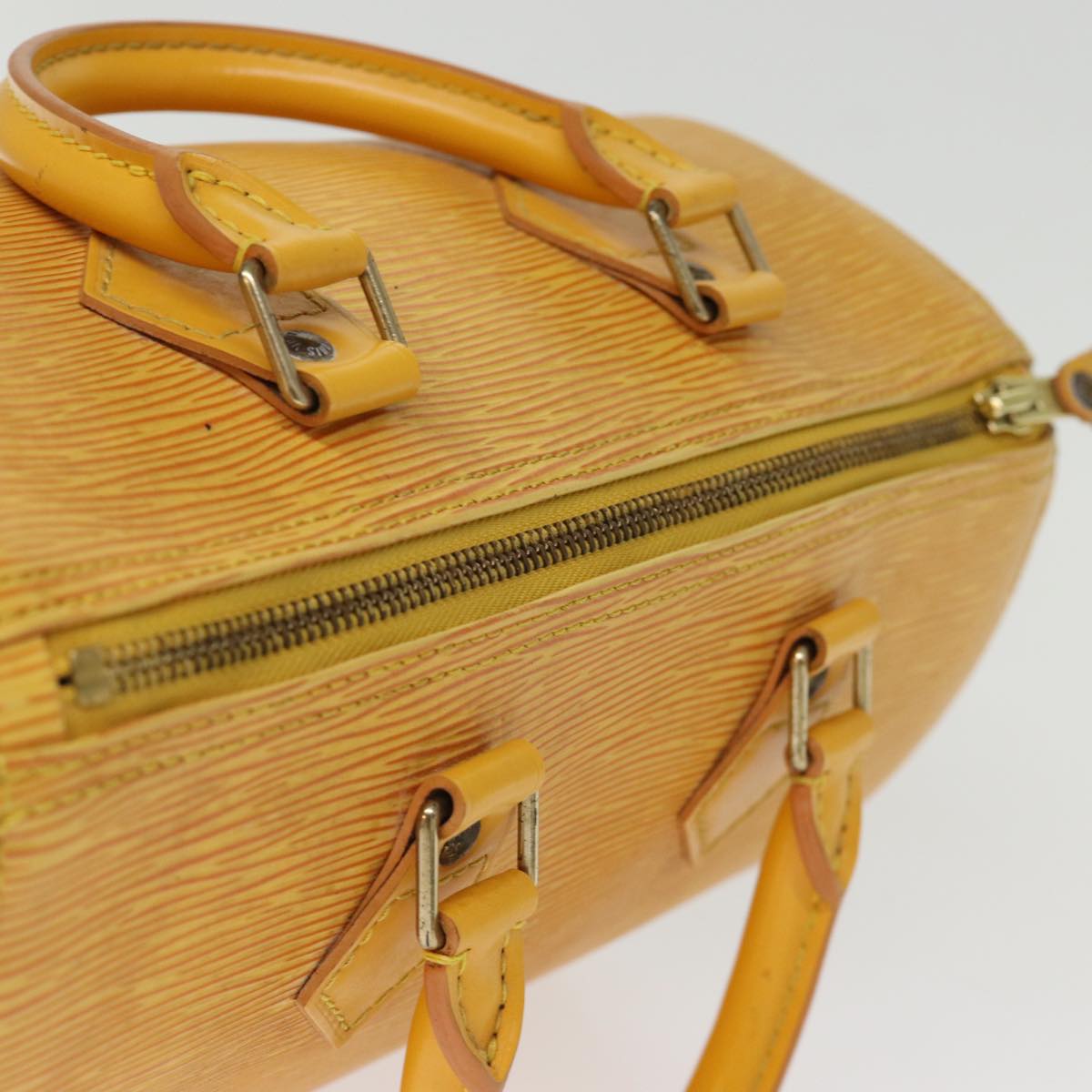 LOUIS VUITTON Epi Speedy 25 Hand Bag Tassili Yellow M43019 LV 75278