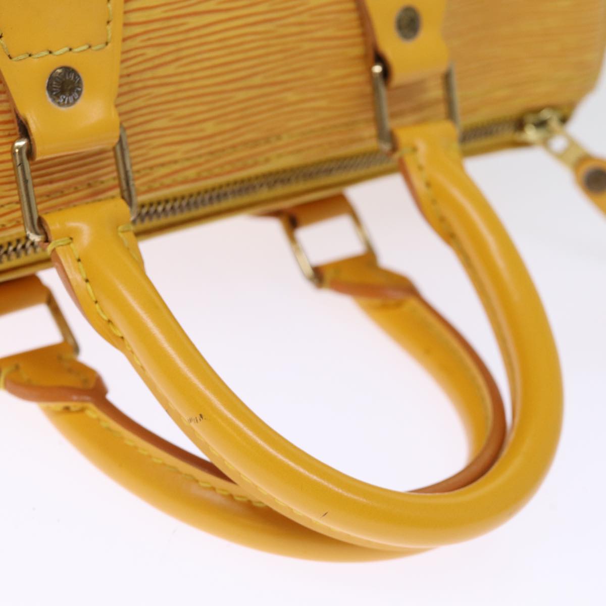 LOUIS VUITTON Epi Speedy 25 Hand Bag Tassili Yellow M43019 LV 75278