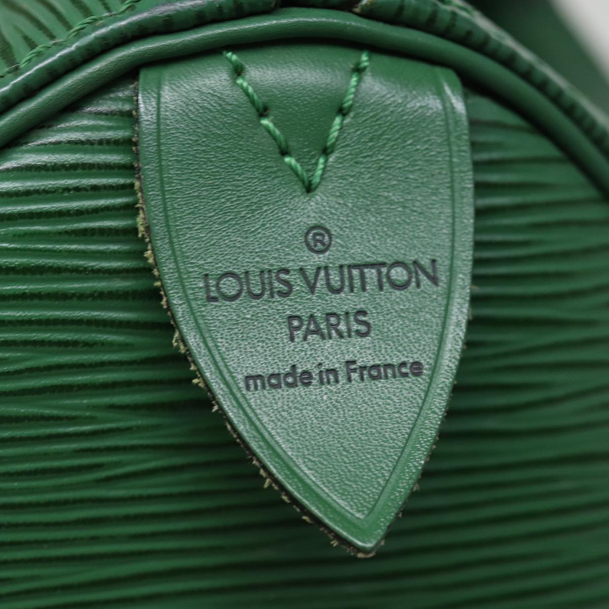 LOUIS VUITTON Epi Speedy 30 Hand Bag Borneo Green M43004 LV 75279