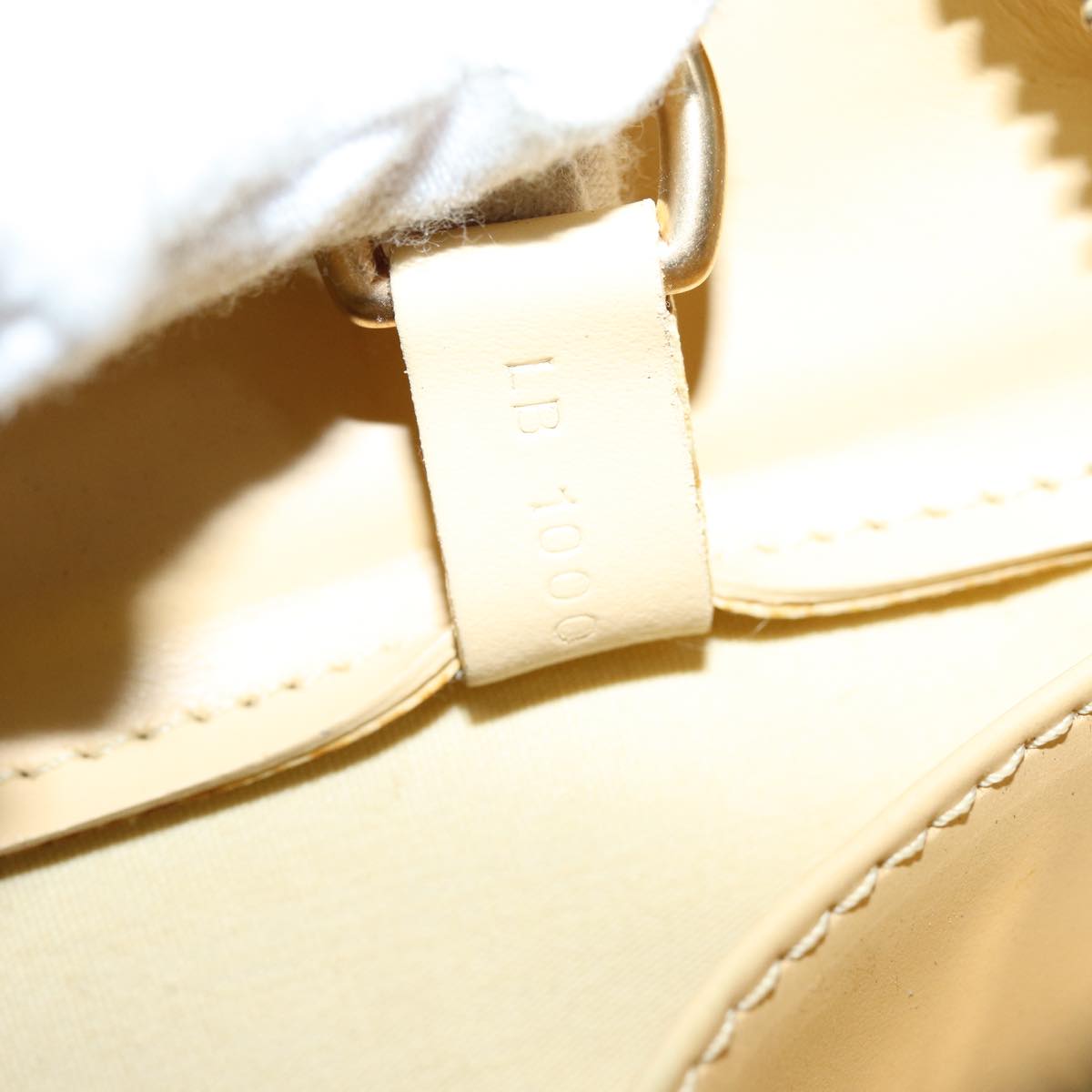 LOUIS VUITTON Epi Croisette PM Tote Bag Vanilla M5249A LV 75280
