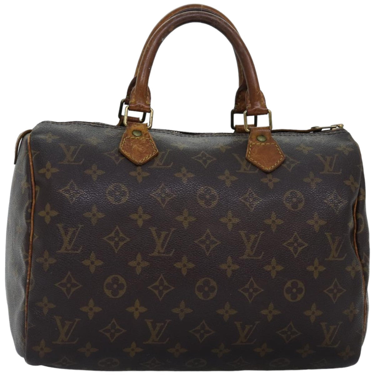 LOUIS VUITTON Monogram Speedy 30 Hand Bag M41526 LV 75288