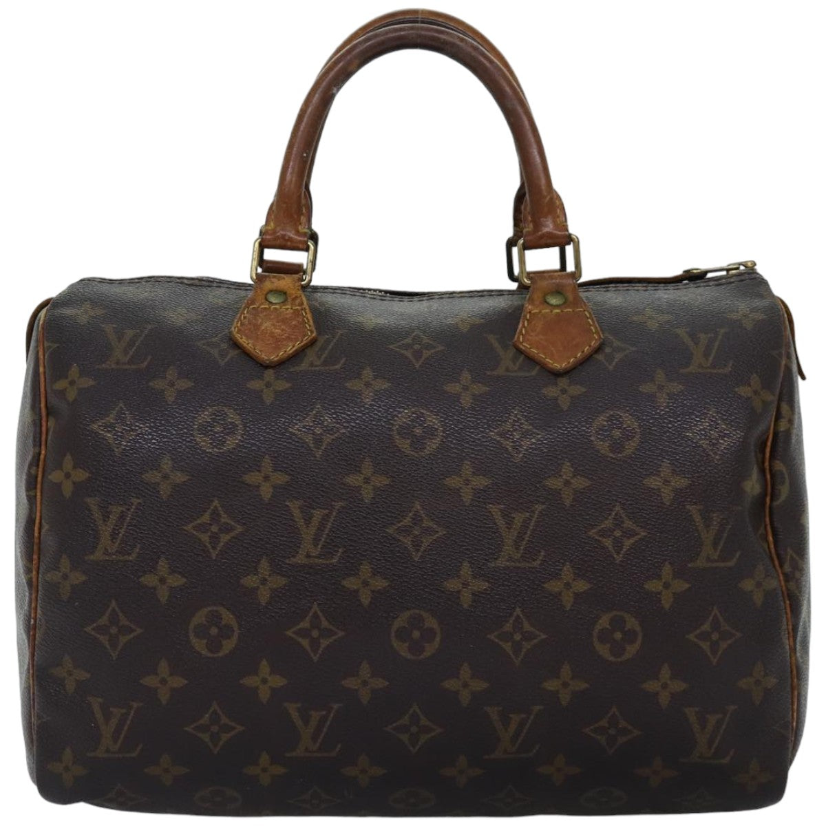 LOUIS VUITTON Monogram Speedy 30 Hand Bag M41526 LV 75288