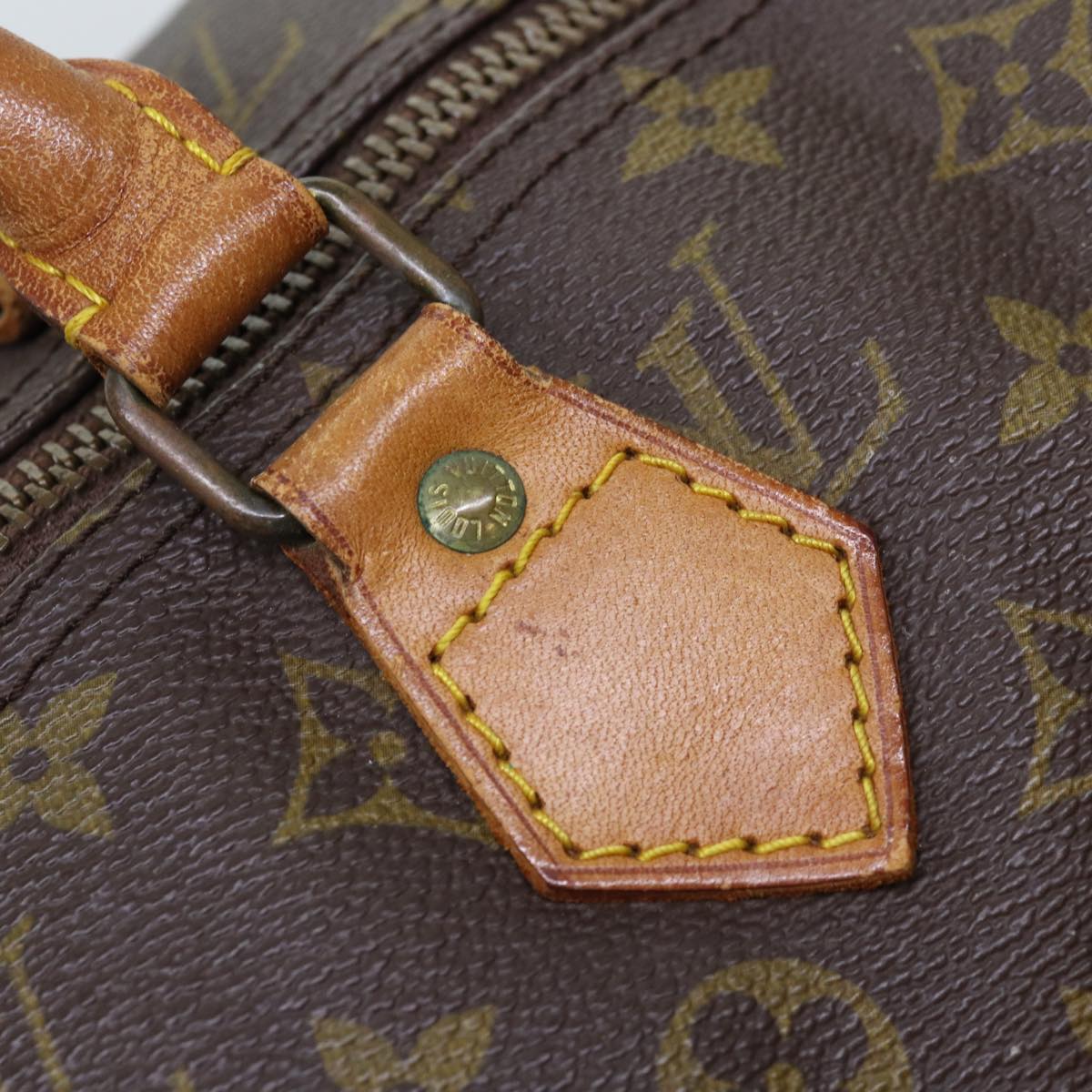 LOUIS VUITTON Monogram Speedy 40 Hand Bag M41522 Vintage LV 75291