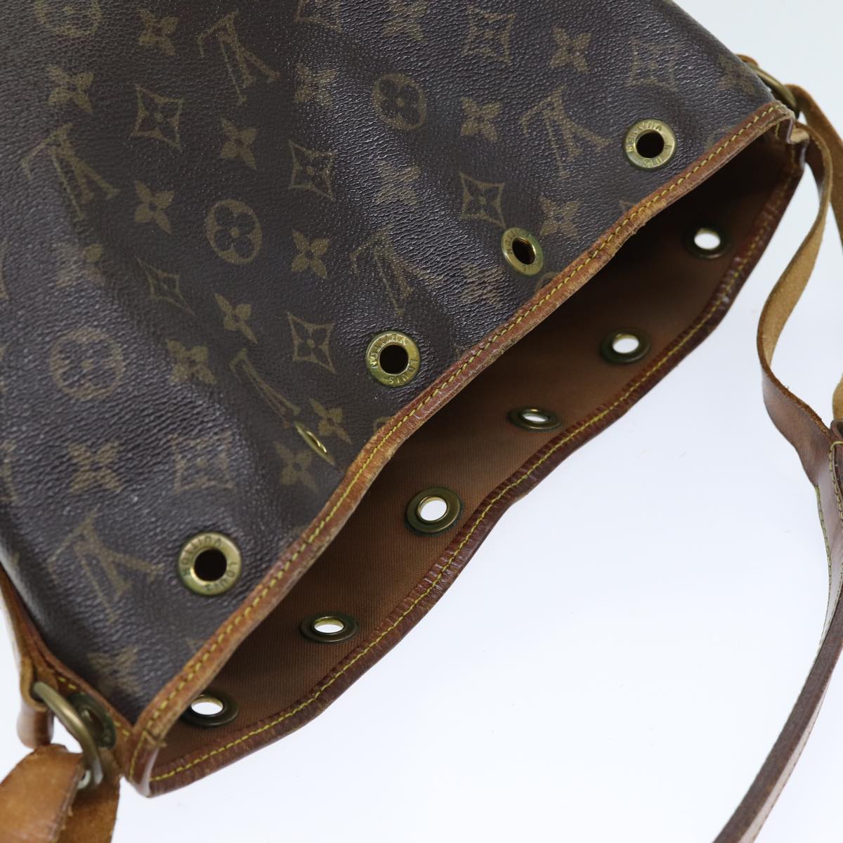 LOUIS VUITTON Monogram Petit Noe Shoulder Bag M42226 LV 75294