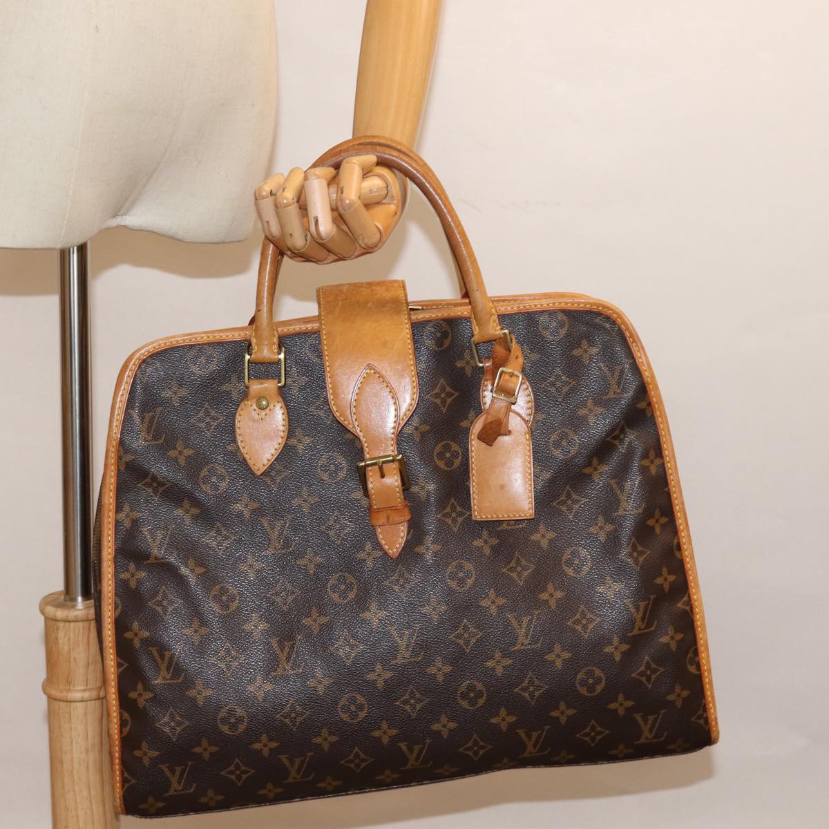 LOUIS VUITTON Monogram Rivoli Hand Bag M53380 LV 75297