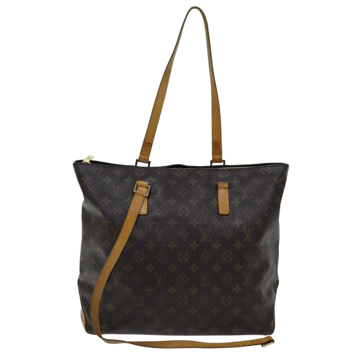 LOUIS VUITTON Monogram Cabas Mezzo Tote Bag M51151 LV 75298