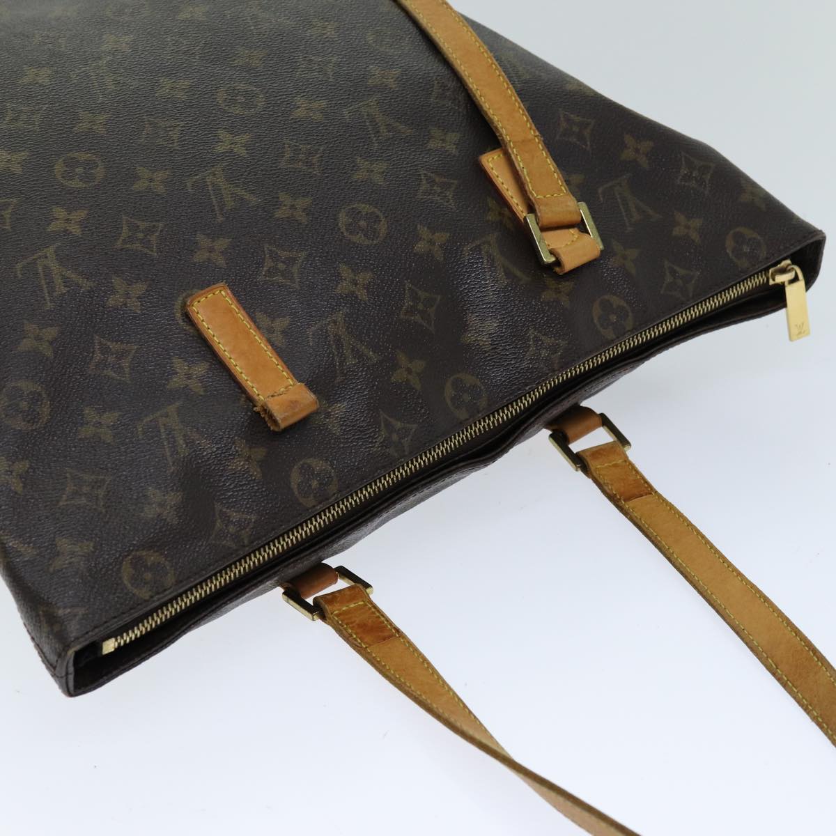 LOUIS VUITTON Monogram Cabas Mezzo Tote Bag M51151 LV 75298
