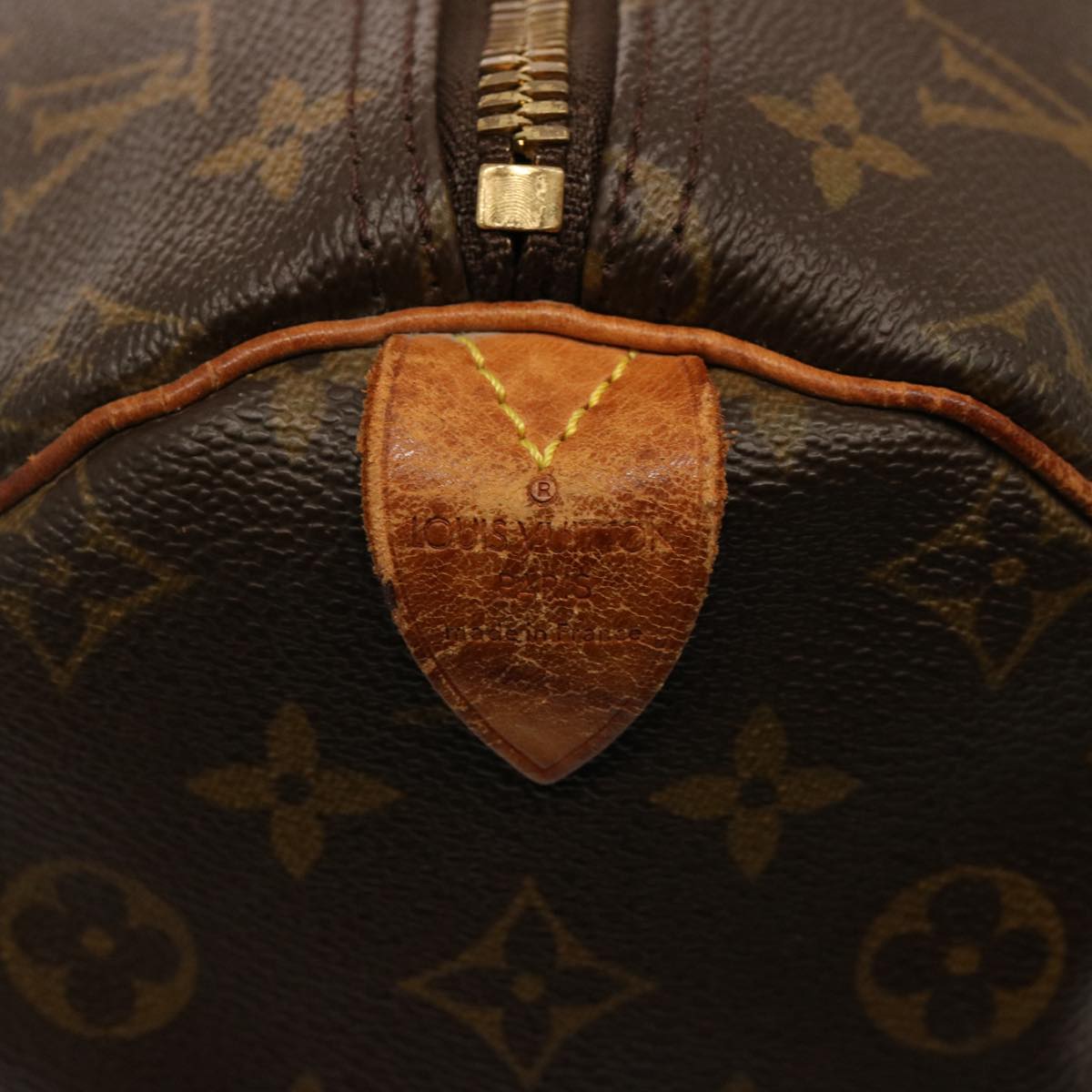 LOUIS VUITTON Monogram Keepall 55 Boston Bag M41424 LV 75300