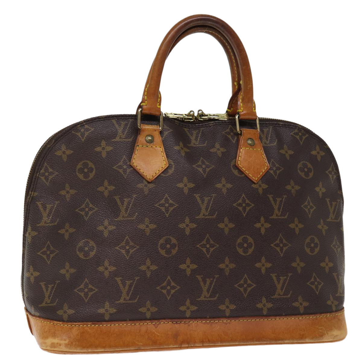 LOUIS VUITTON Monogram Alma Hand Bag M51130 LV 75304