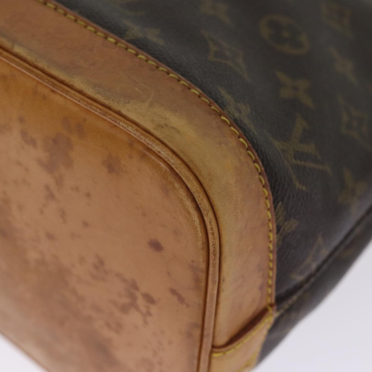 LOUIS VUITTON Monogram Alma Hand Bag M51130 LV 75304