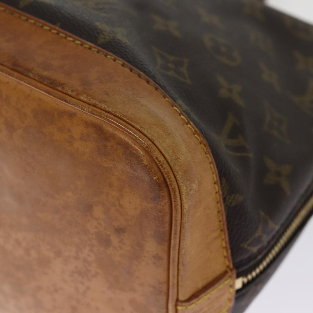 LOUIS VUITTON Monogram Alma Hand Bag M51130 LV 75304