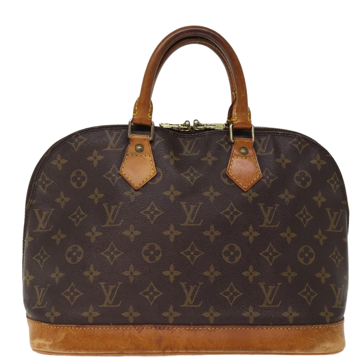 LOUIS VUITTON Monogram Alma Hand Bag M51130 LV 75304