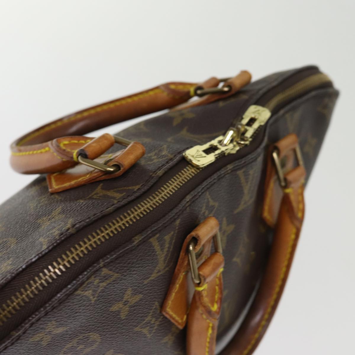 LOUIS VUITTON Monogram Alma Hand Bag M51130 LV 75304