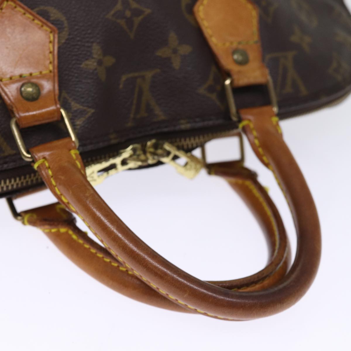 LOUIS VUITTON Monogram Alma Hand Bag M51130 LV 75304
