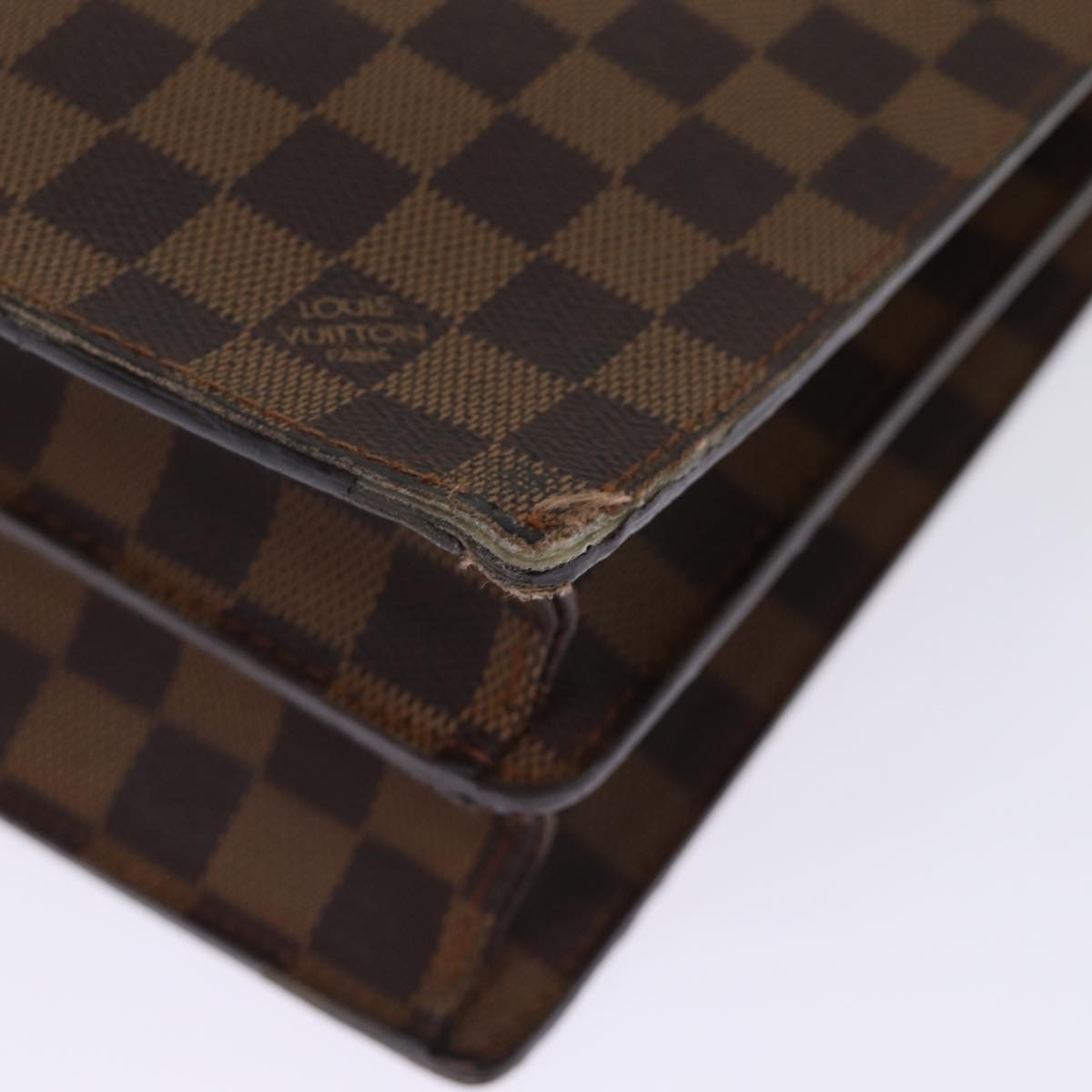 LOUIS VUITTON Damier Ebene Altona GM Hand Bag N53312 LV 75305