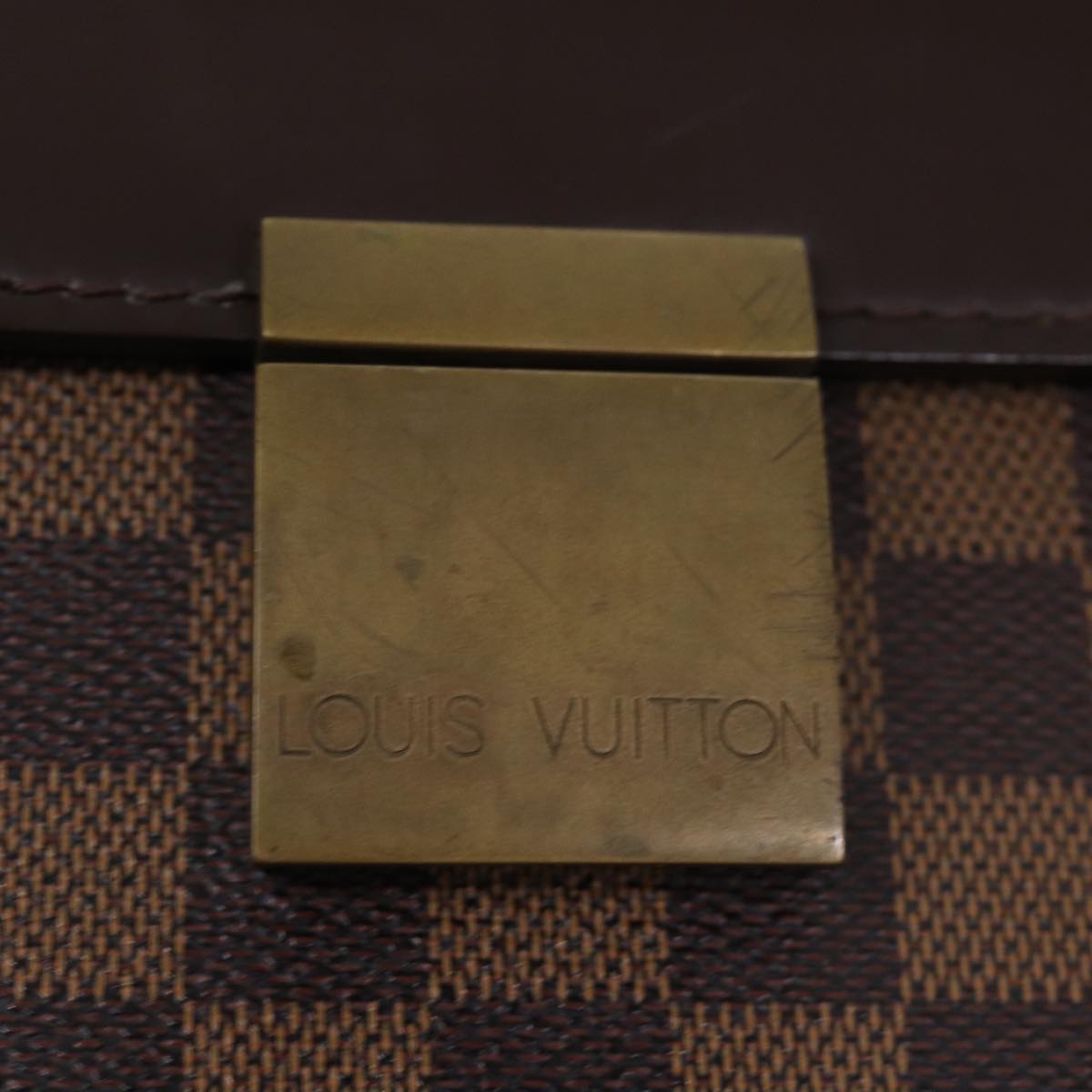LOUIS VUITTON Damier Ebene Altona GM Hand Bag N53312 LV 75305