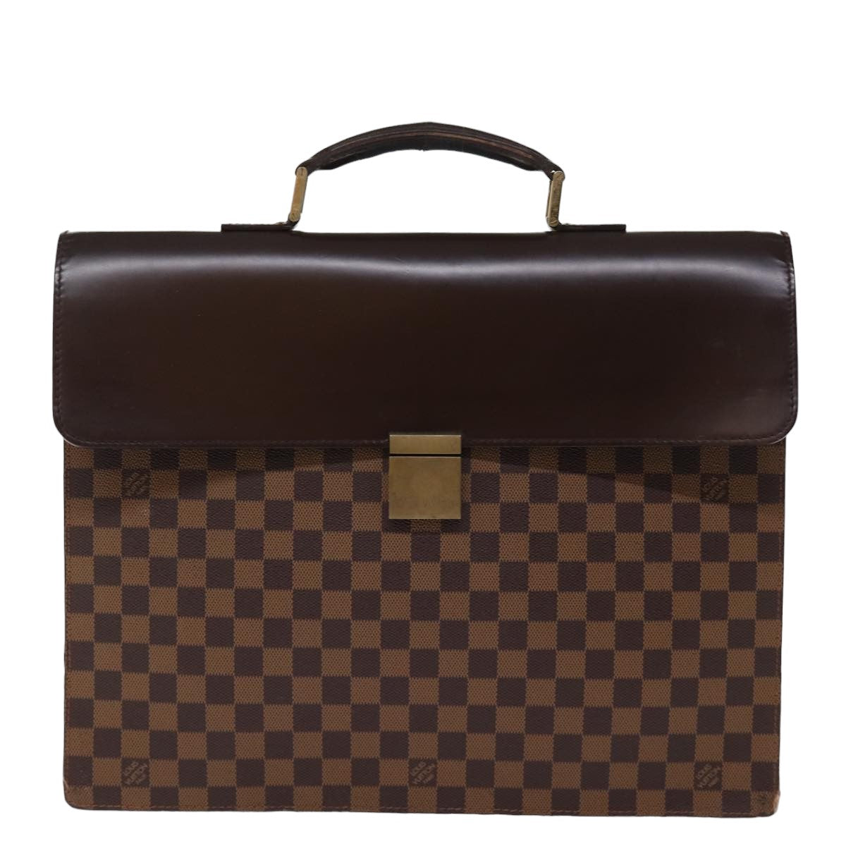 LOUIS VUITTON Damier Ebene Altona GM Hand Bag N53312 LV 75305
