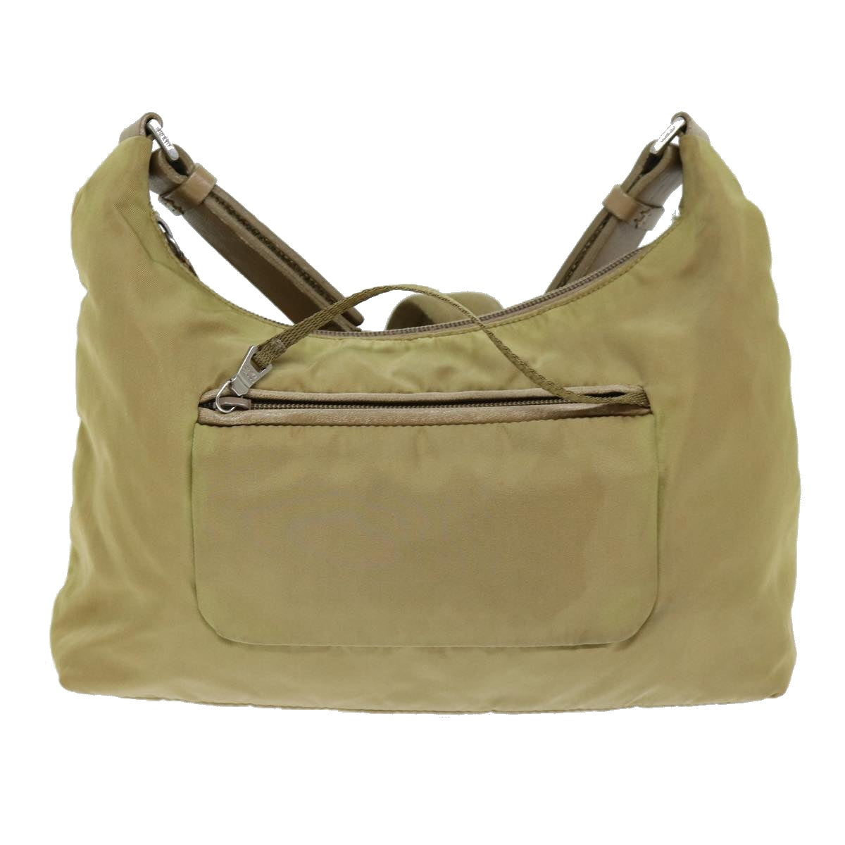 Luxury PradaShoulder Bag Nylon Beige 75331