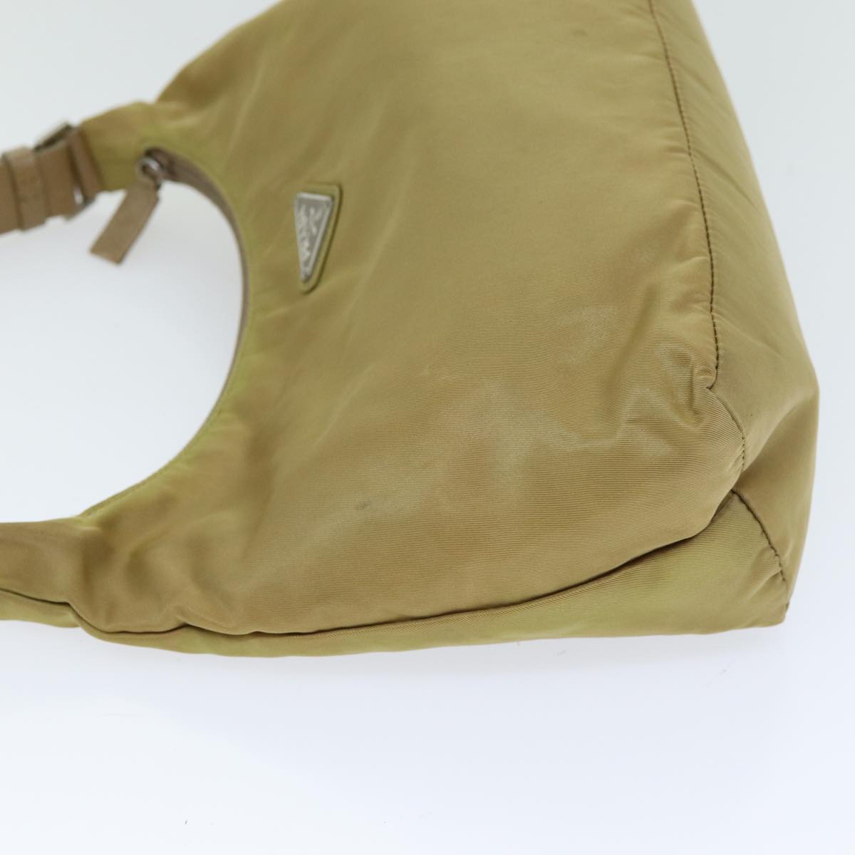 Luxury PradaShoulder Bag Nylon Beige 75331