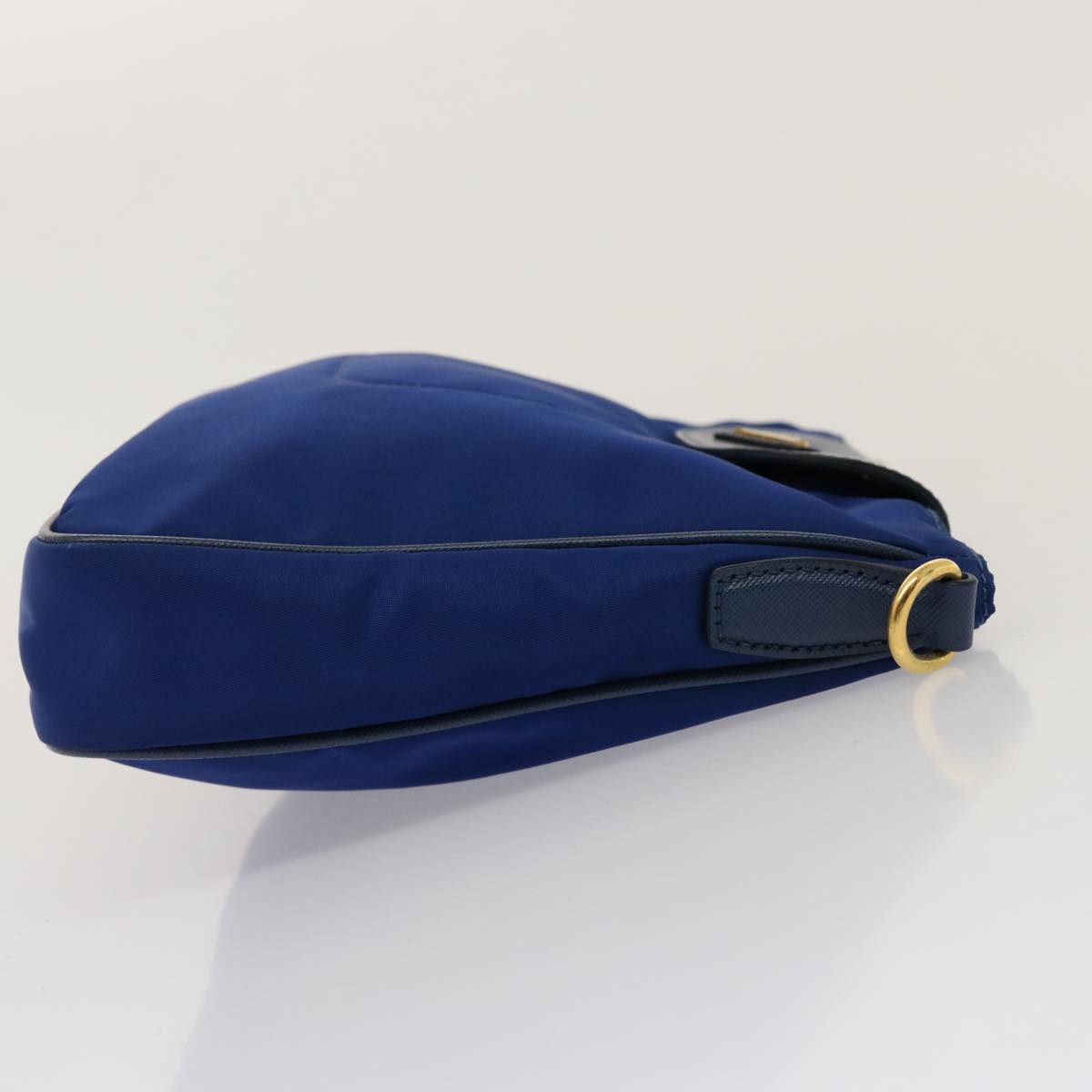 Luxury PradaShoulder Bag Nylon Blue 75359