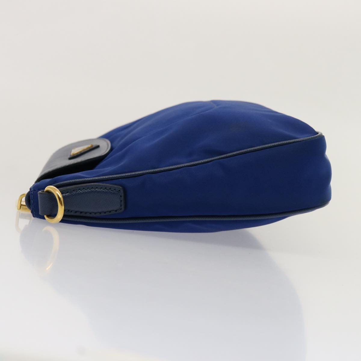 Luxury PradaShoulder Bag Nylon Blue 75359