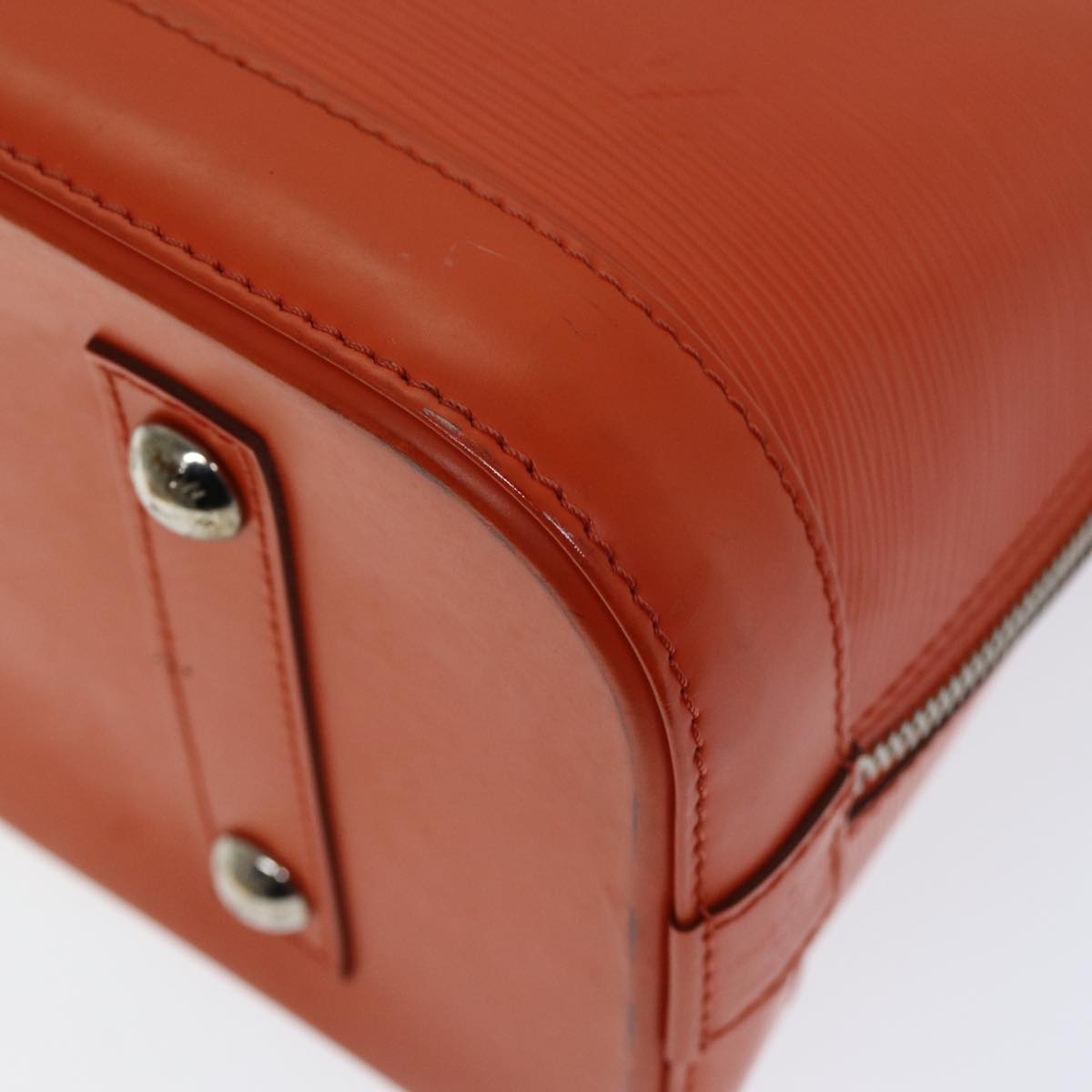 LOUIS VUITTON Epi Alma PM Hand Bag Orange Pimon M40623 LV 75380