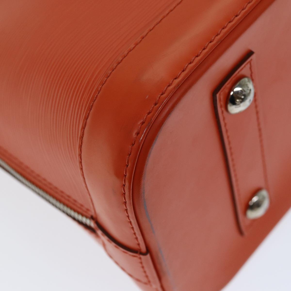 LOUIS VUITTON Epi Alma PM Hand Bag Orange Pimon M40623 LV 75380