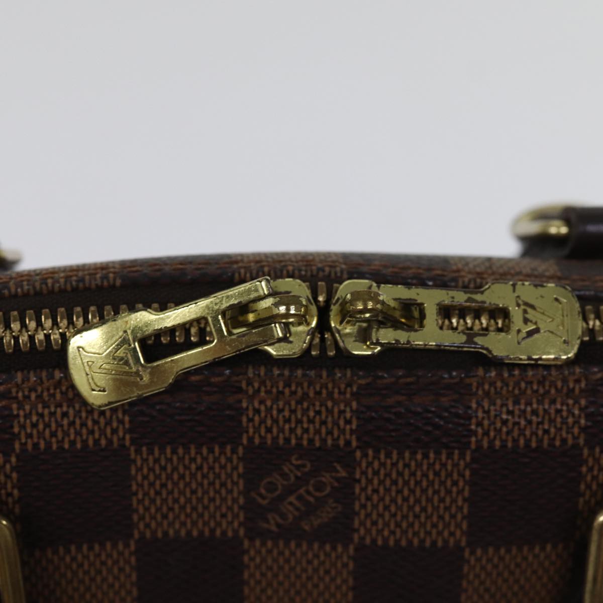 LOUIS VUITTON Damier Ebene Alma Hand Bag N51131 LV 75381
