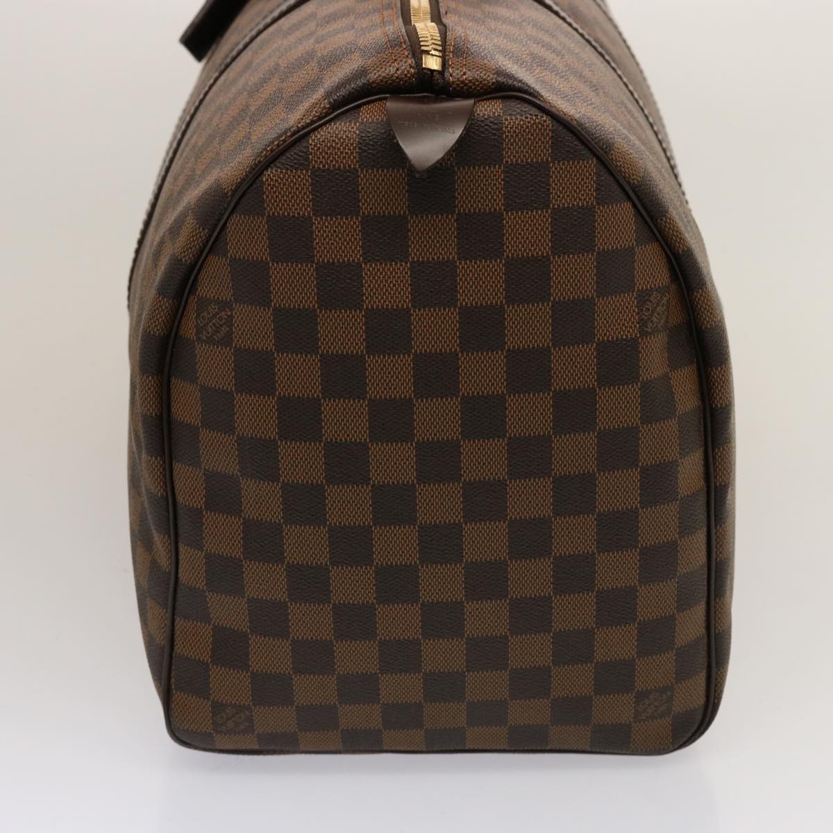 LOUIS VUITTON Damier Ebene Keepall 50 Boston Bag N41427 LV 75392A