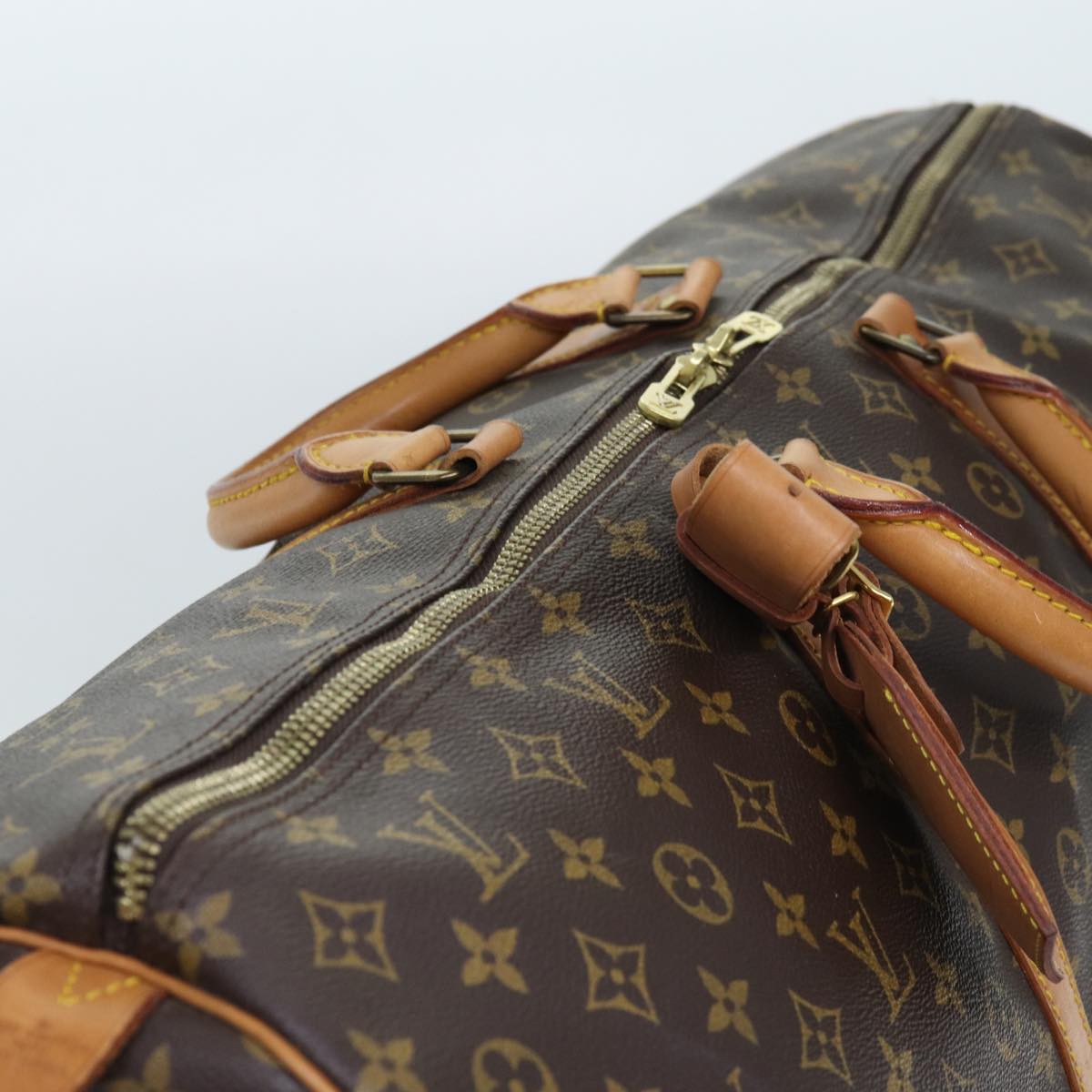 LOUIS VUITTON Monogram Keepall 60 Boston Bag M41422 LV 75393