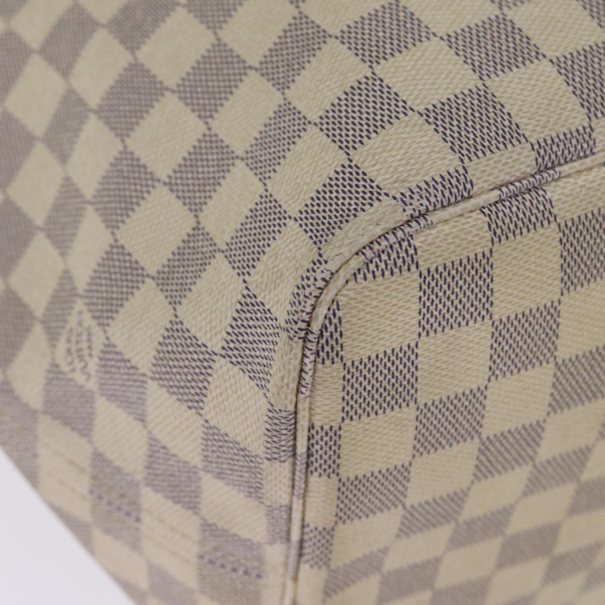 LOUIS VUITTON Damier Azur Neverfull GM Tote Bag N41360 LV 75394