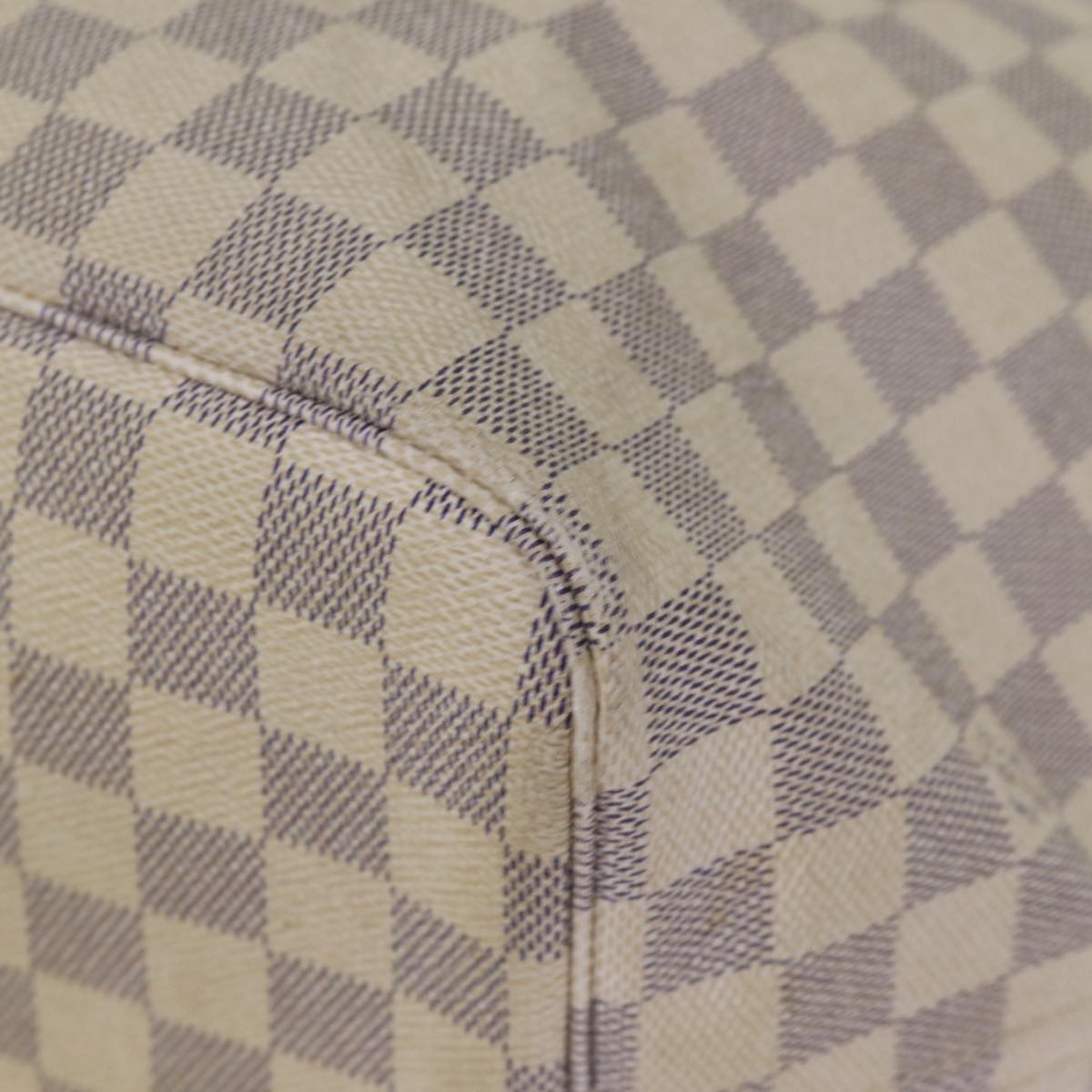 LOUIS VUITTON Damier Azur Neverfull GM Tote Bag N41360 LV 75394