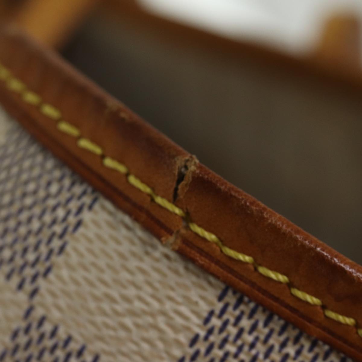 LOUIS VUITTON Damier Azur Neverfull GM Tote Bag N41360 LV 75394