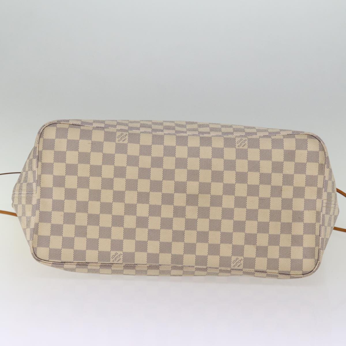 LOUIS VUITTON Damier Azur Neverfull GM Tote Bag N41360 LV 75394