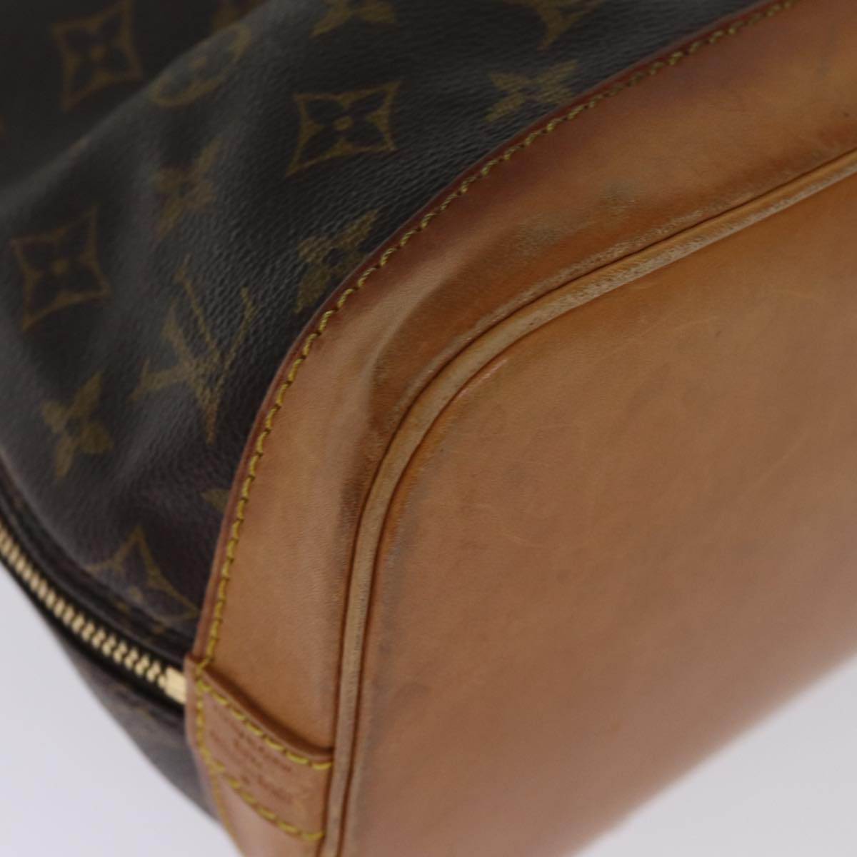 LOUIS VUITTON Monogram Alma Hand Bag M51130 LV 75401