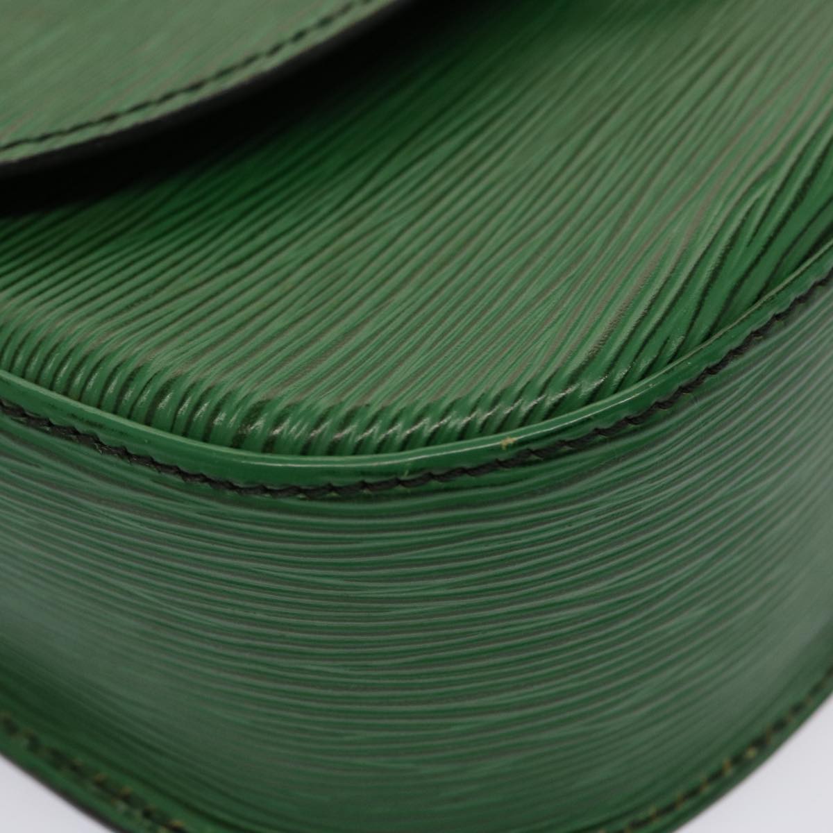 LOUIS VUITTON Epi Saint Cloud GM Shoulder Bag Green M52194 LV 75406
