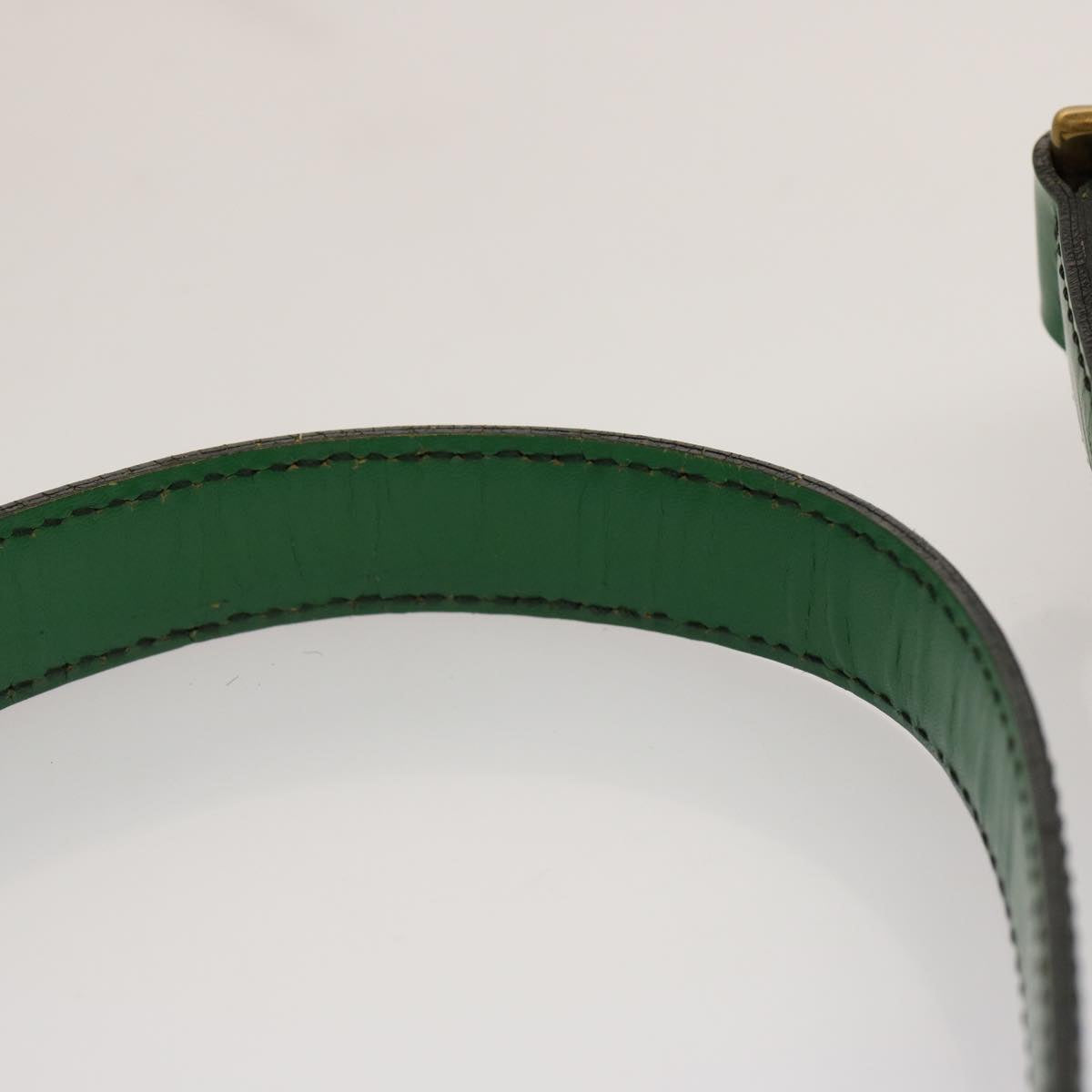 LOUIS VUITTON Epi Saint Cloud GM Shoulder Bag Green M52194 LV 75406