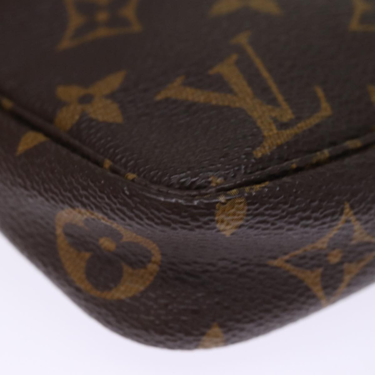 LOUIS VUITTON Monogram Pochette Accessoires Pouch M51980 LV 75407