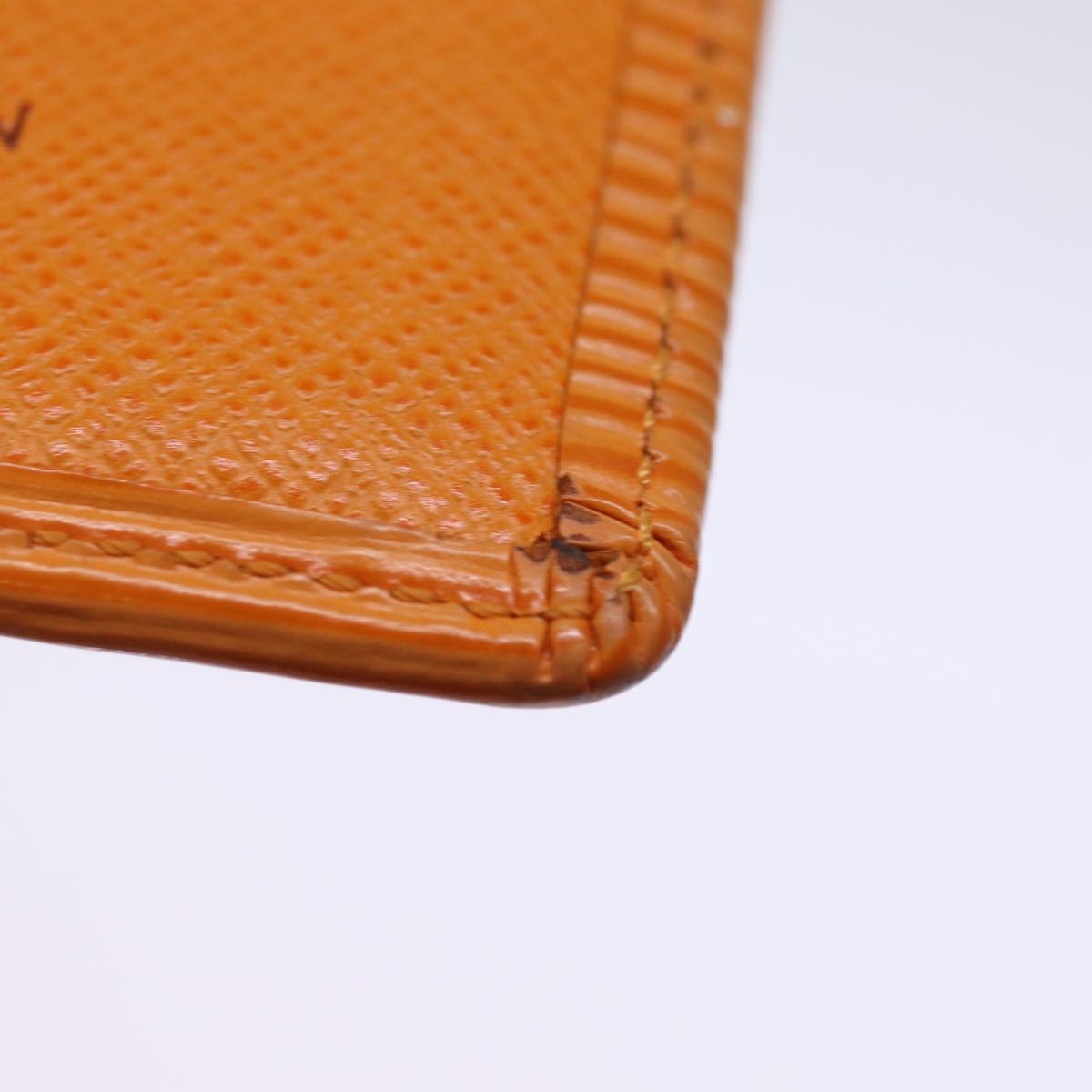 LOUIS VUITTON Epi Organizer Dupoch Card Case Mandarin M6358H LV 75410