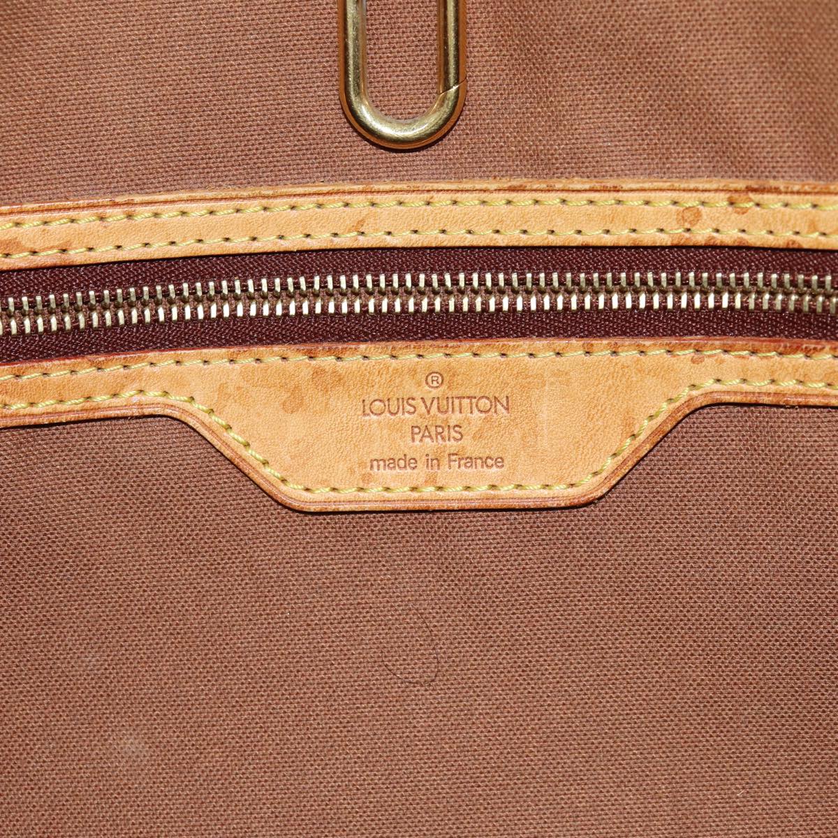 LOUIS VUITTON Monogram Batignolles Horizontal Tote Bag M51154 LV 75414