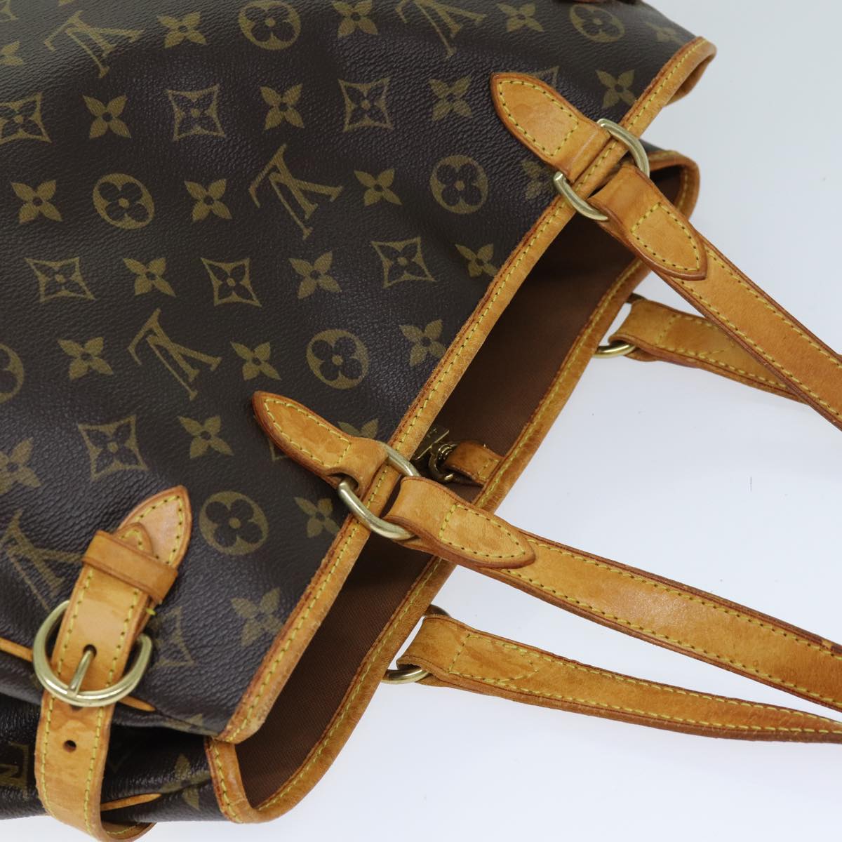 LOUIS VUITTON Monogram Batignolles Horizontal Tote Bag M51154 LV 75414