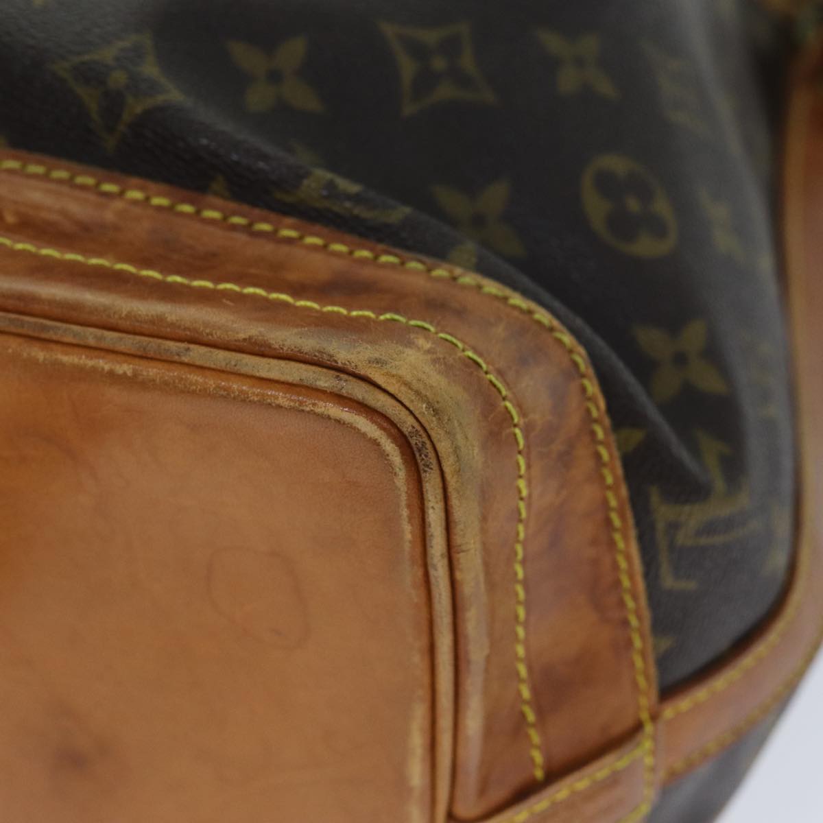 LOUIS VUITTON Monogram Noe Shoulder Bag M42224 LV 75416